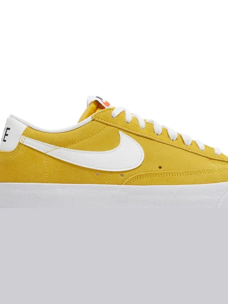 Кроссовки Nike Blazer Low '77 'Speed Yellow' — изображение 2 из 8, желтый