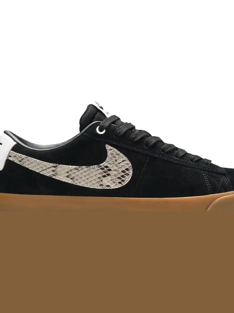 Кроссовки Nike Wacko Maria x Blazer Low SB 'Snakeskin' — изображение 2 из 8, черный