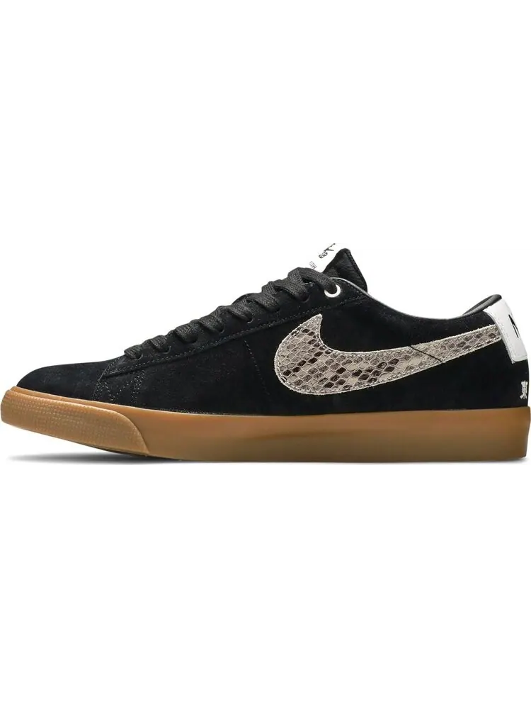 Кроссовки Nike Wacko Maria x Blazer Low SB 'Snakeskin' — изображение 3 из 8, черный