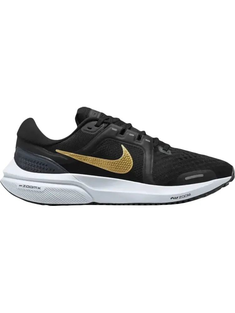 Кроссовки Nike Wmns Air Zoom Vomero 16 'Black Metallic Gold' — изображение 1 из 1, черный