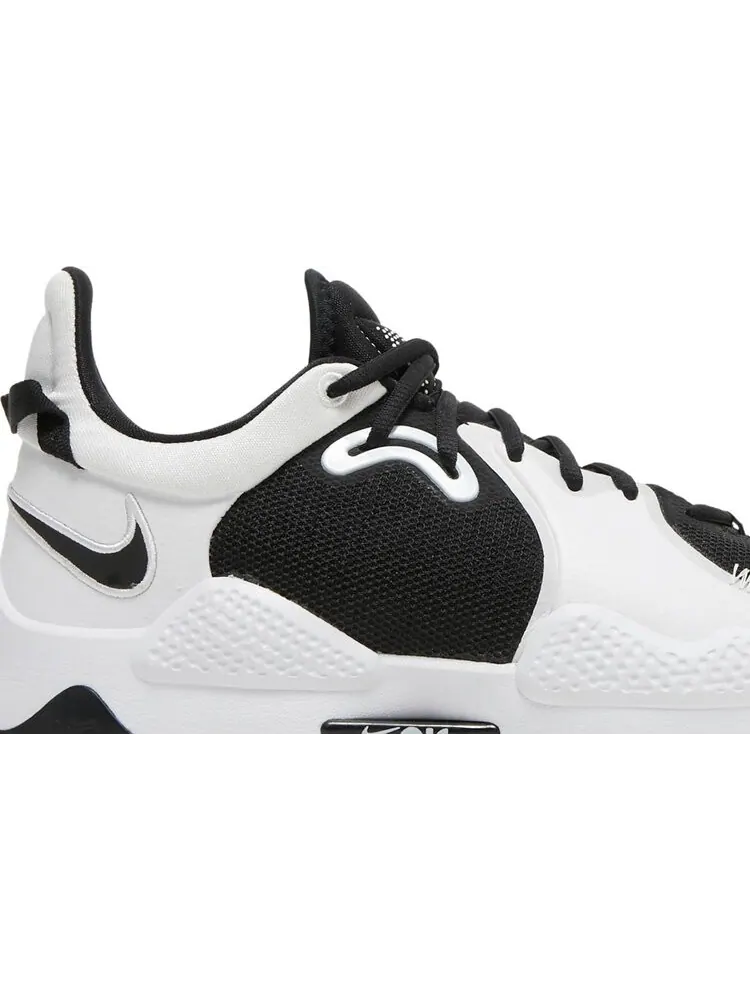 Кроссовки Nike PG 5 TB 'Black White' — изображение 2 из 8, серый