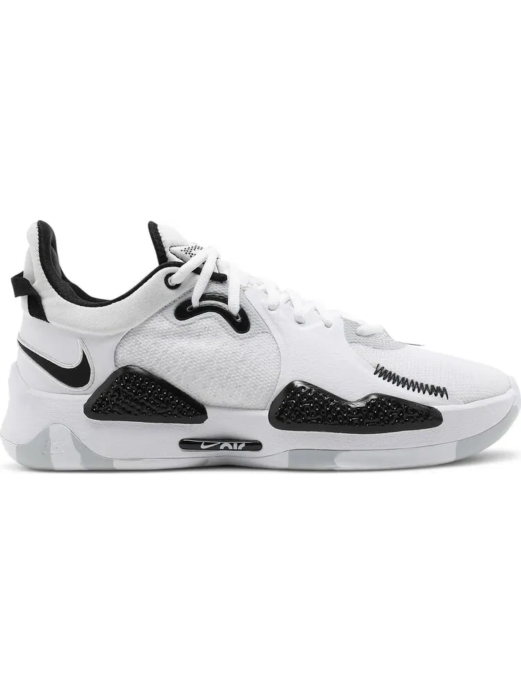 Кроссовки Nike PG 5 TB 'White Black' — изображение 1 из 8, белый