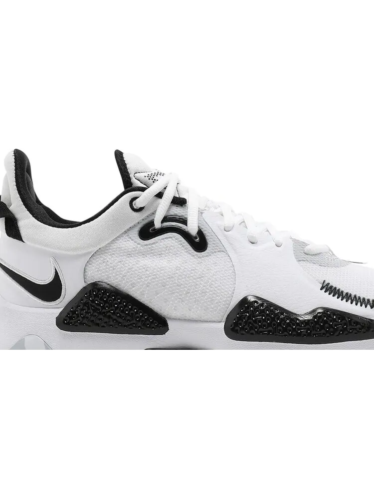 Кроссовки Nike PG 5 TB 'White Black' — изображение 2 из 8, белый