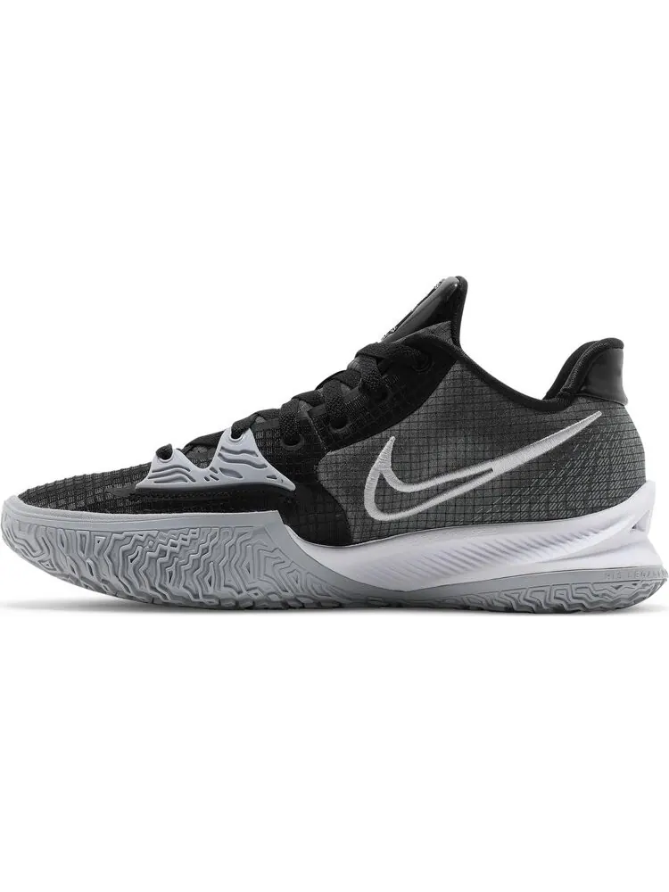 Кроссовки Nike Kyrie Low 4 TB 'Black Wolf Grey' — изображение 3 из 8, черный