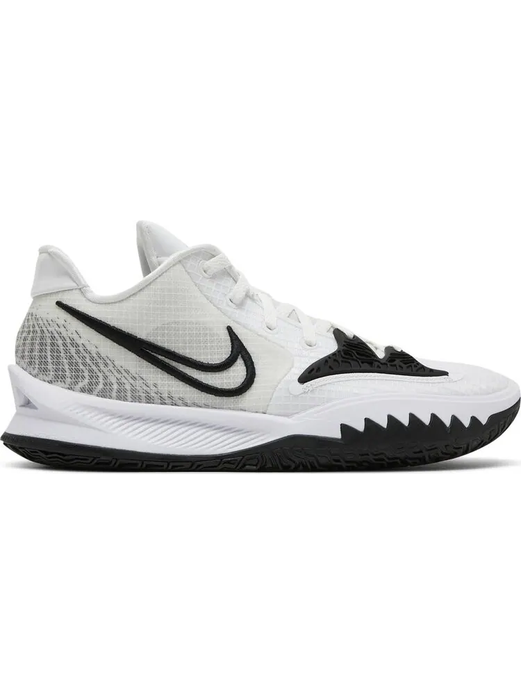Кроссовки Nike Kyrie Low 4 TB 'White Black' — изображение 1 из 8, белый