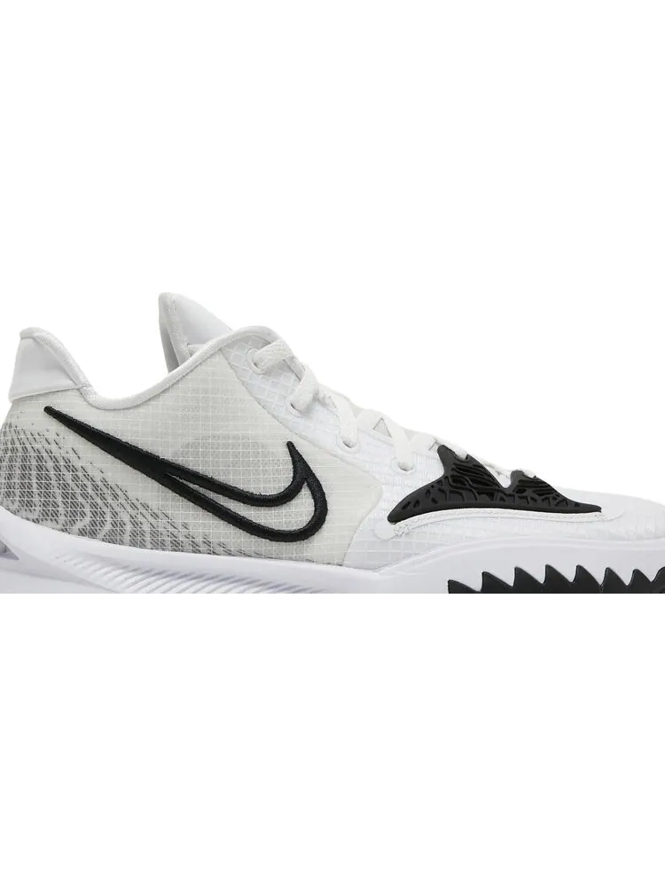 Кроссовки Nike Kyrie Low 4 TB 'White Black' — изображение 2 из 8, белый