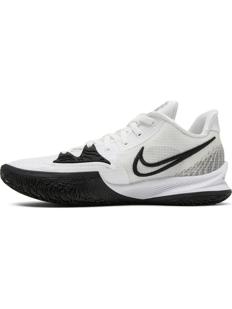Кроссовки Nike Kyrie Low 4 TB 'White Black' — изображение 3 из 8, белый