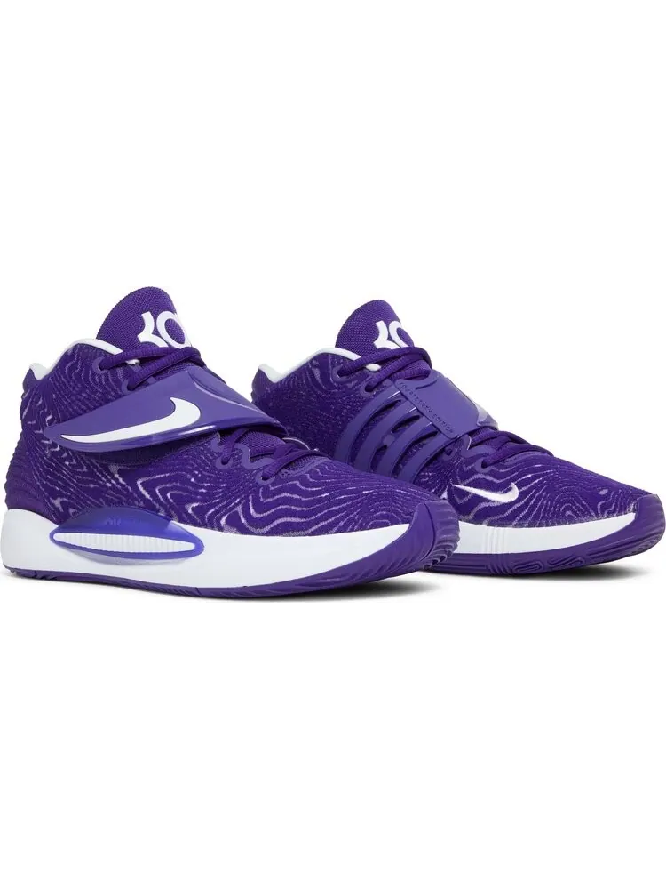 Кроссовки Nike KD 14 TB 'Court Purple' — изображение 8 из 8, фиолетовый