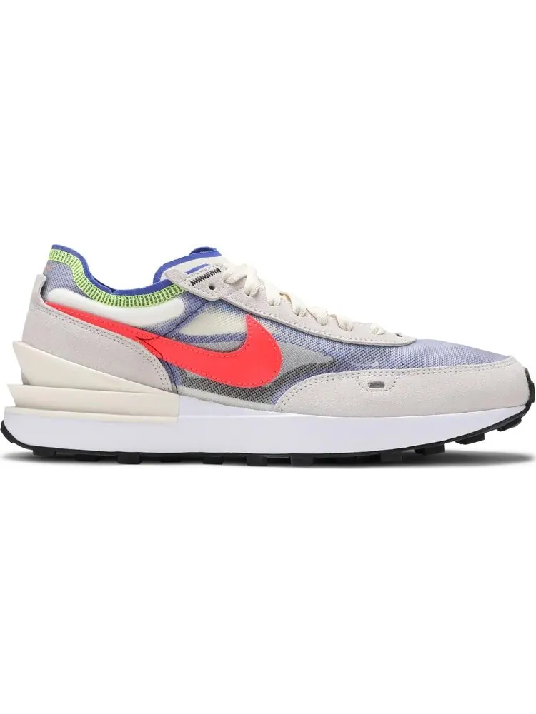 Кроссовки Nike Waffle One 'Coconut Milk Crimson Royal' — изображение 1 из 8, бежевый