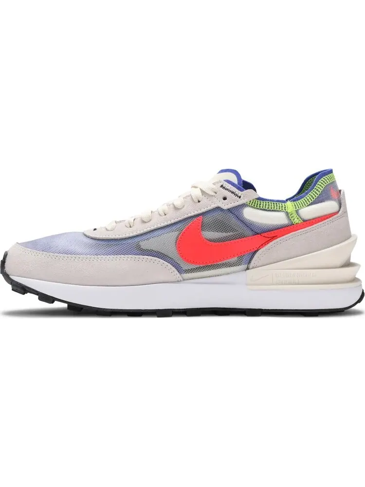 Кроссовки Nike Waffle One 'Coconut Milk Crimson Royal' — изображение 3 из 8, бежевый