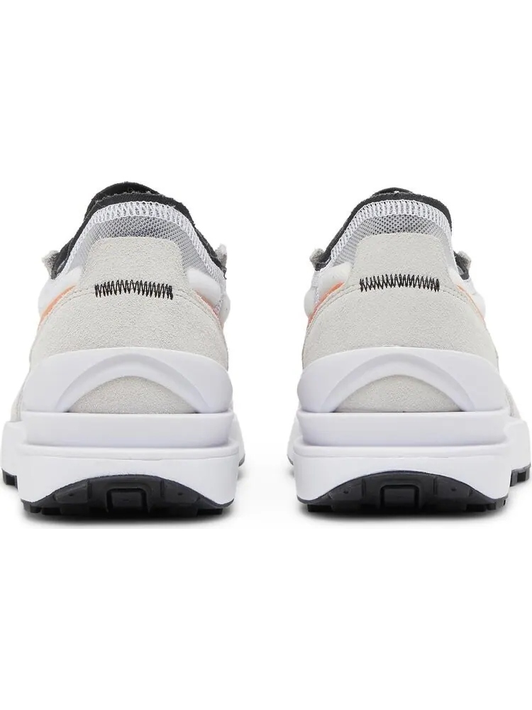 Кроссовки Nike Waffle One 'White Orange Trance' — изображение 6 из 8, белый