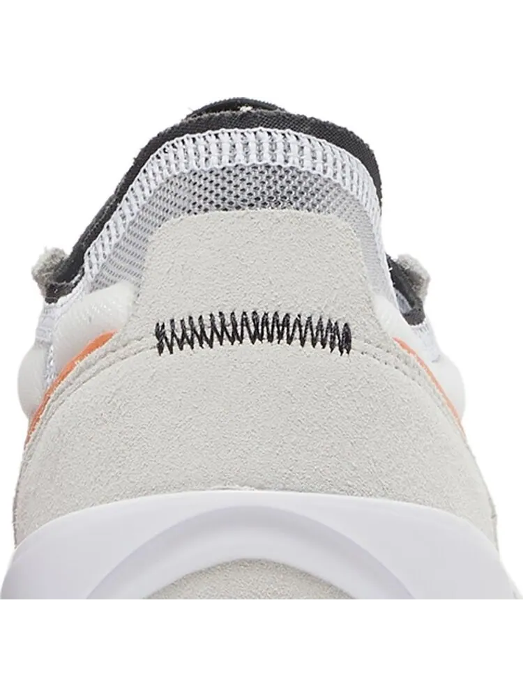 Кроссовки Nike Waffle One 'White Orange Trance' — изображение 7 из 8, белый