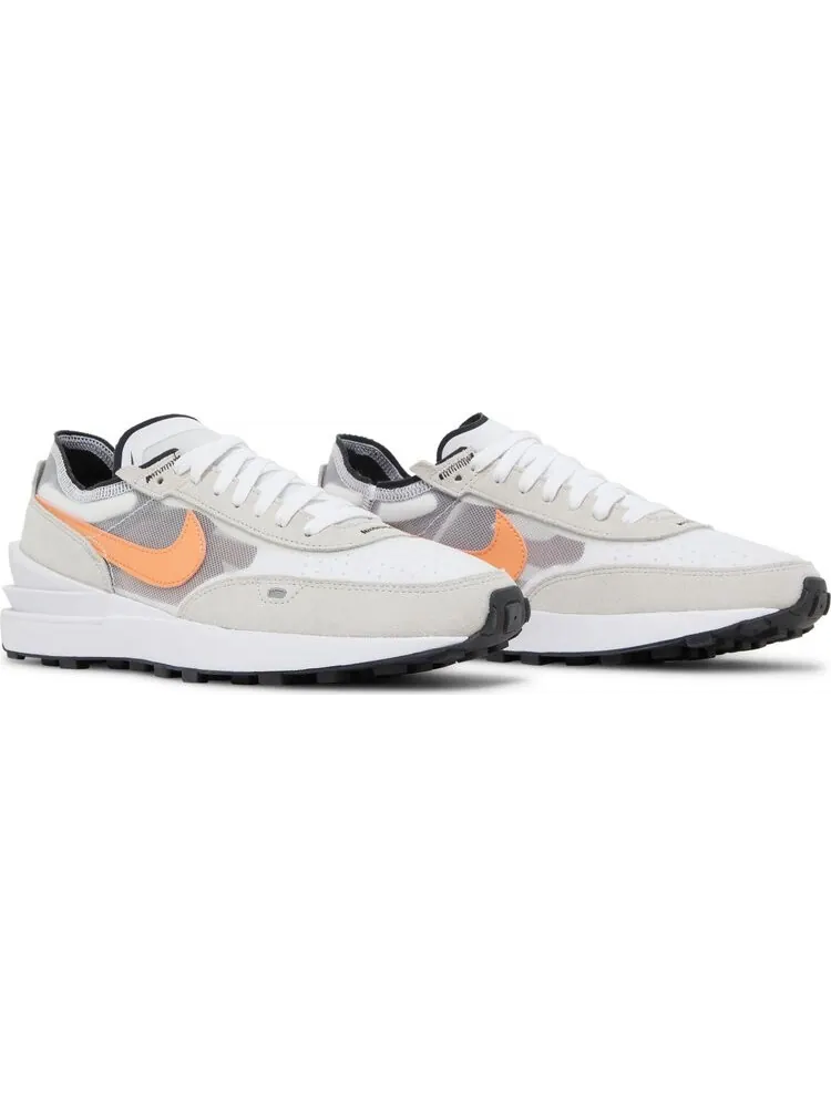 Кроссовки Nike Waffle One 'White Orange Trance' — изображение 8 из 8, белый