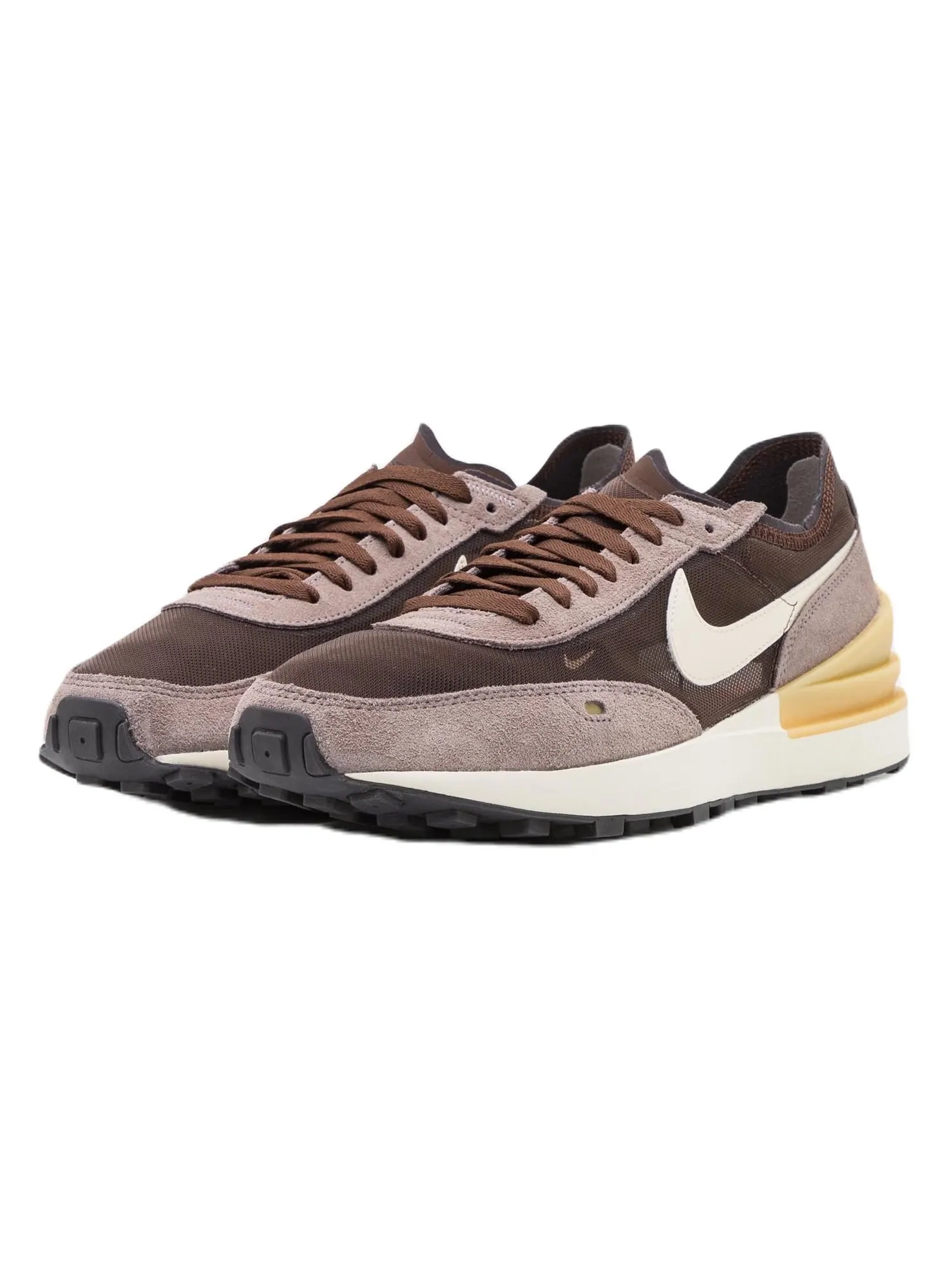 Кроссовки Nike Waffle One — изображение 2 из 3, коричневый