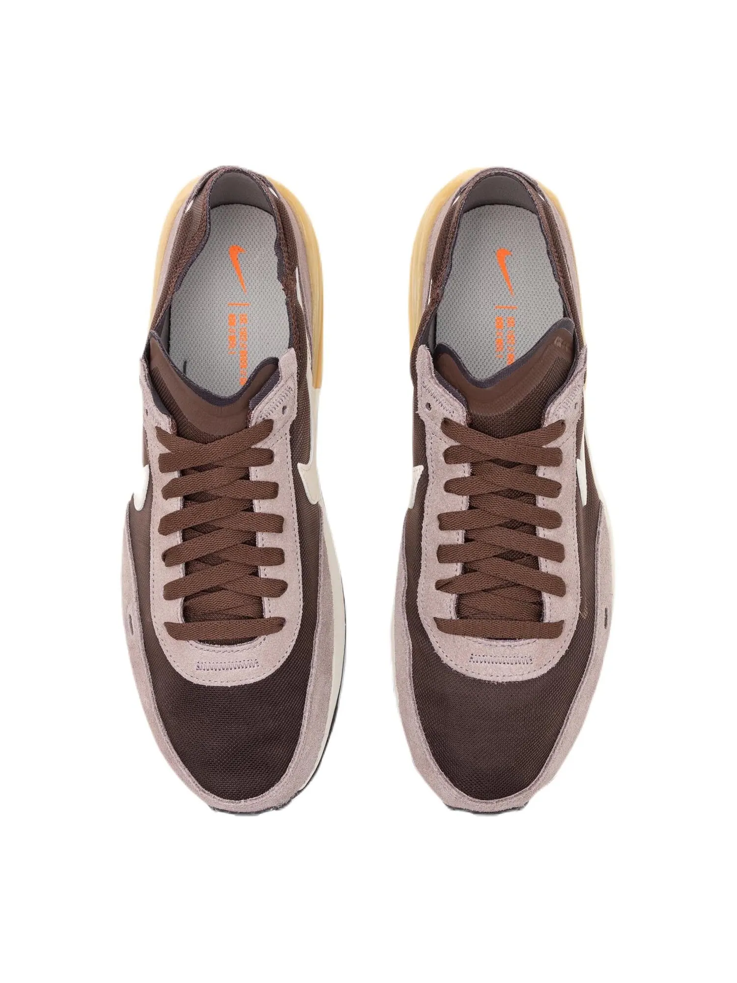 Кроссовки Nike Waffle One — изображение 3 из 3, коричневый