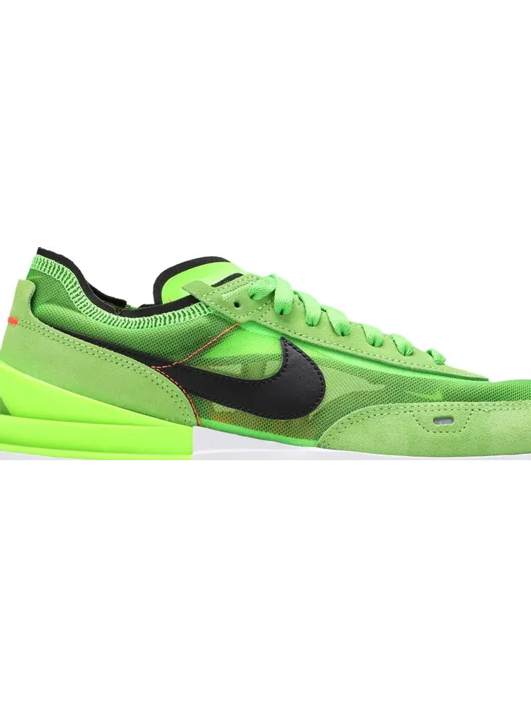 Кроссовки Nike Waffle One 'Electric Green' — изображение 2 из 8, зеленый