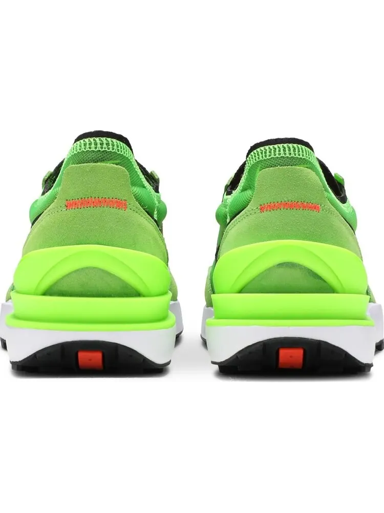 Кроссовки Nike Waffle One 'Electric Green' — изображение 6 из 8, зеленый