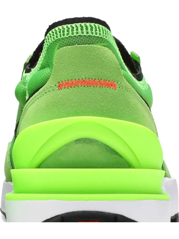 Кроссовки Nike Waffle One 'Electric Green' — изображение 7 из 8, зеленый