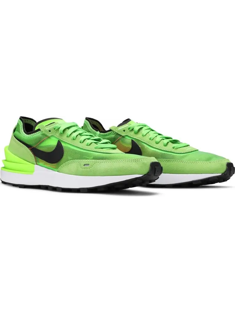 Кроссовки Nike Waffle One 'Electric Green' — изображение 8 из 8, зеленый