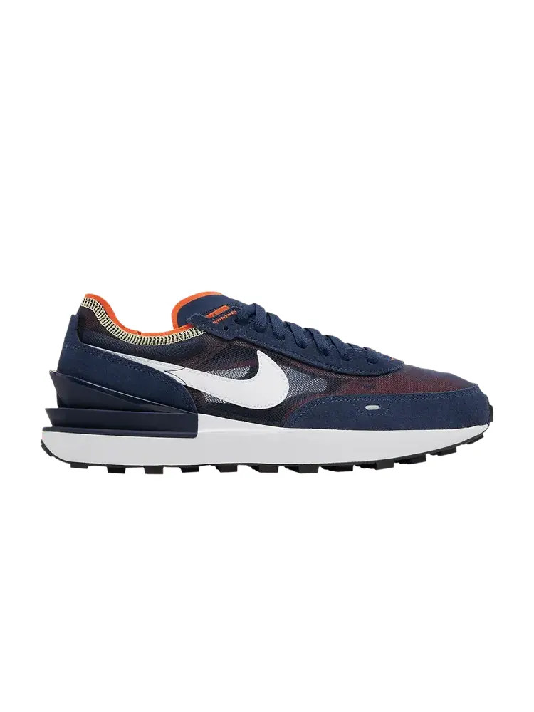 Кроссовки Nike Waffle One 'Midnight Navy Orange Melon Tint' — изображение 1 из 9