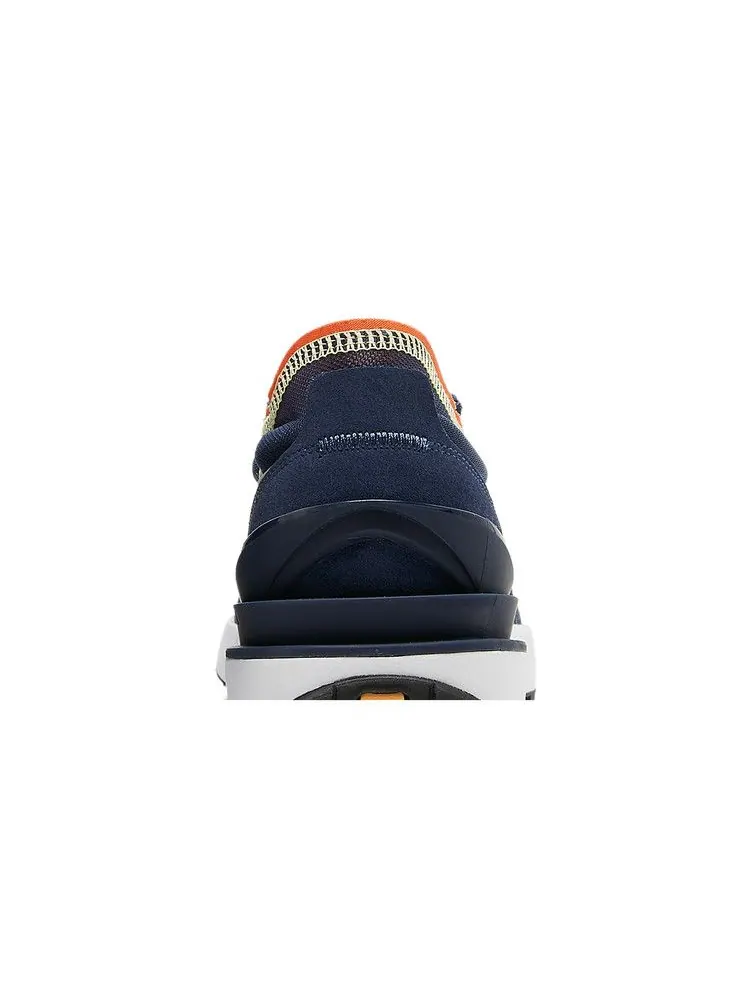 Кроссовки Nike Waffle One 'Midnight Navy Orange Melon Tint' — изображение 8 из 9