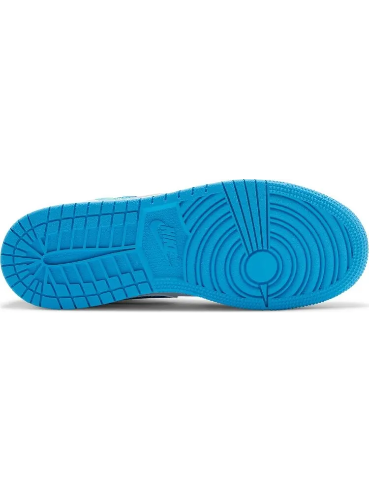 Кроссовки Air Jordan 1 Mid SE GS Sprite — изображение 4 из 8, синий
