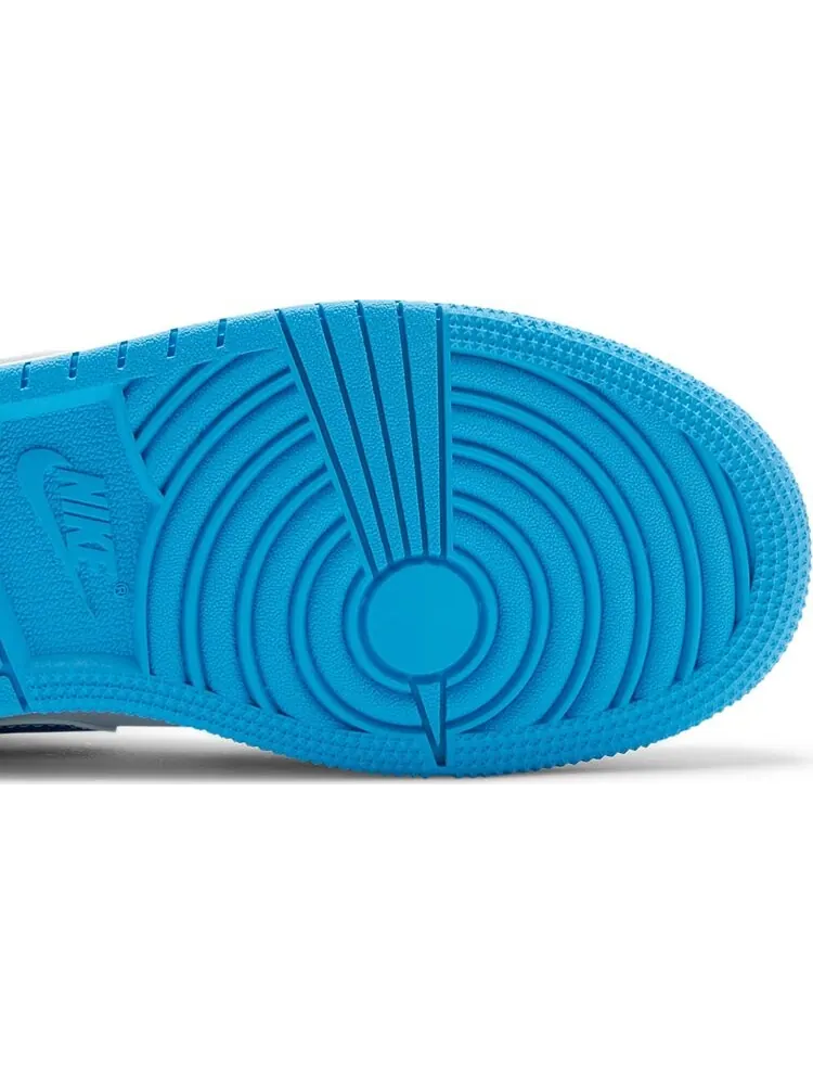 Кроссовки Air Jordan 1 Mid SE GS Sprite — изображение 5 из 8, синий