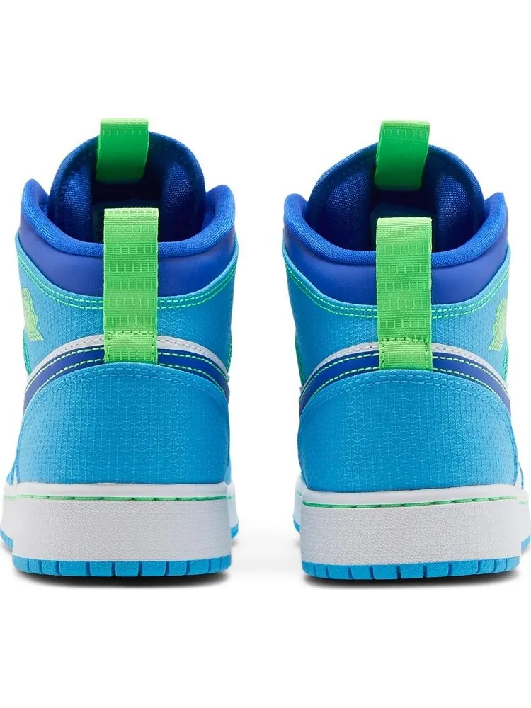 Кроссовки Air Jordan 1 Mid SE GS Sprite — изображение 6 из 8, синий
