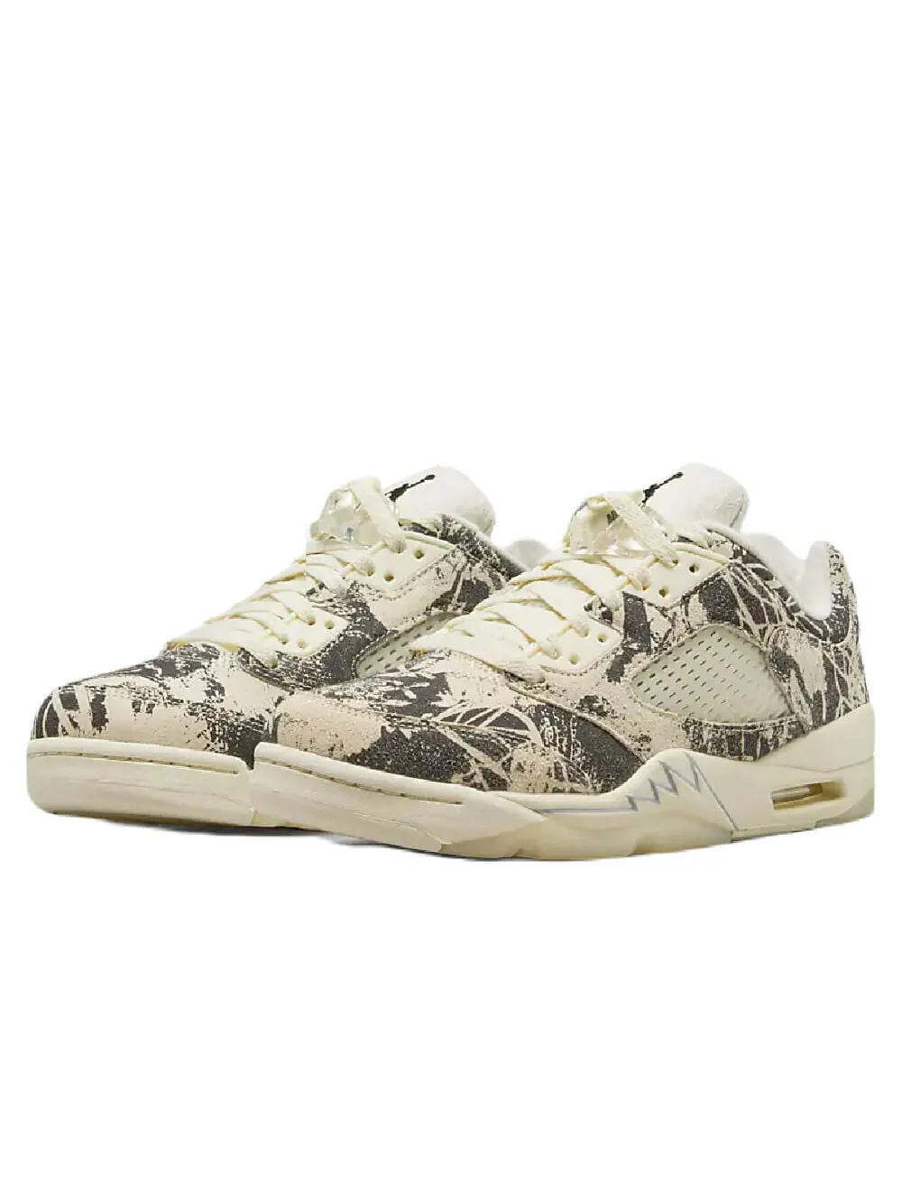 Кроссовки Nike Air Jordan 5 Retro Low Бежевые — изображение 2 из 10