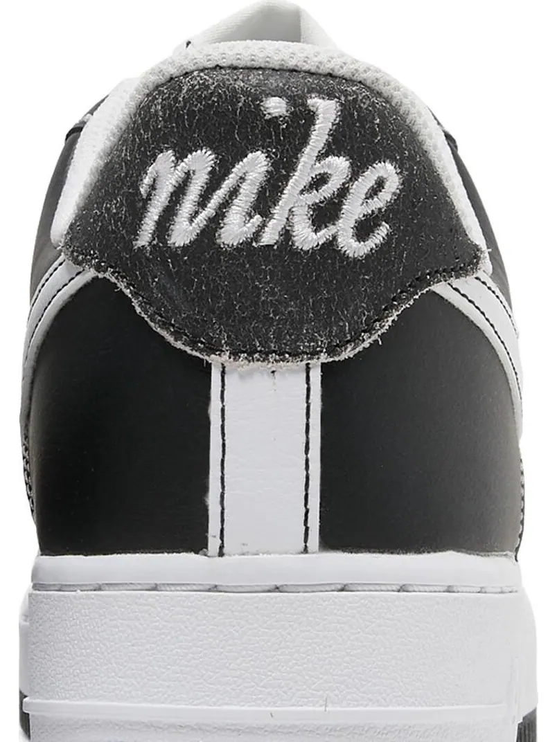 Кроссовки Nike Air Force 1 '07 'First Use - Black White' — изображение 7 из 8, черный