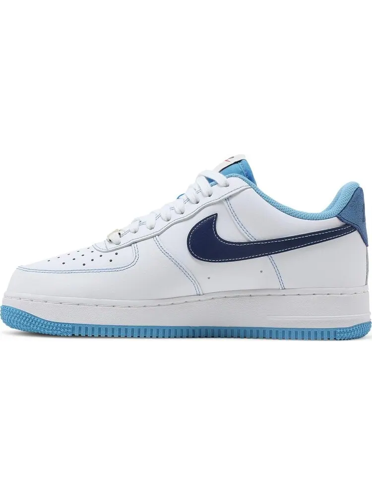 Кроссовки Nike Air Force 1 '07 'First Use - White University Blue' — изображение 3 из 8, белый