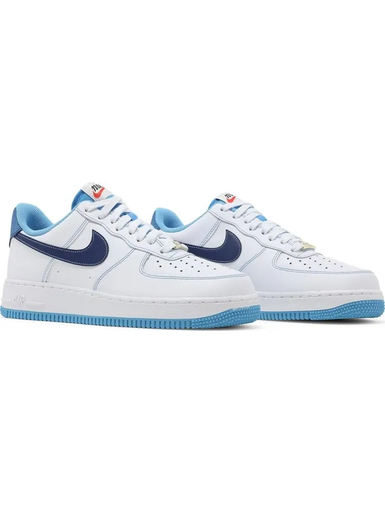 Кроссовки Nike Air Force 1 '07 'First Use - White University Blue' — изображение 8 из 8, белый