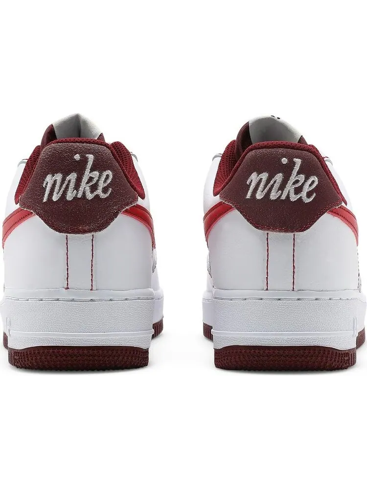 Кроссовки Nike Air Force 1 '07 'White University Red' — изображение 6 из 8, белый