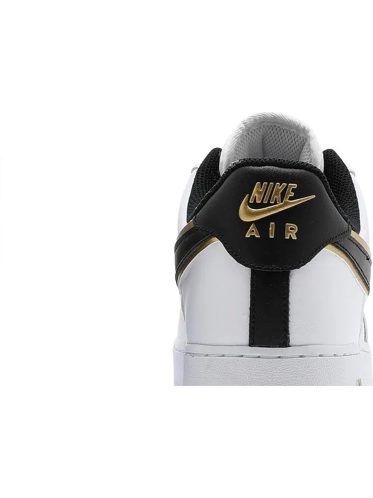 Кроссовки Nike Air Force 1 '07 LV8 'Metallic Swoosh Pack - White Metallic Gold' — изображение 7 из 8, белый