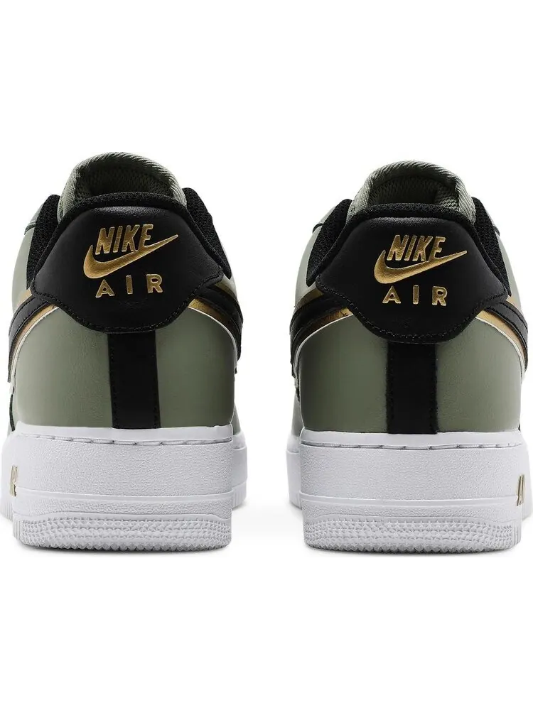 Кроссовки Nike Air Force 1 '07 LV8 'Metallic Swoosh Pack - Oil Green' — изображение 6 из 8, зеленый