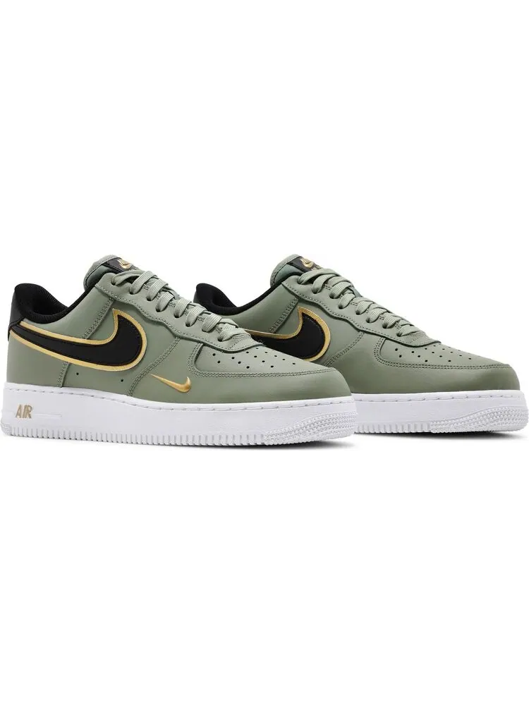 Кроссовки Nike Air Force 1 '07 LV8 'Metallic Swoosh Pack - Oil Green' — изображение 8 из 8, зеленый