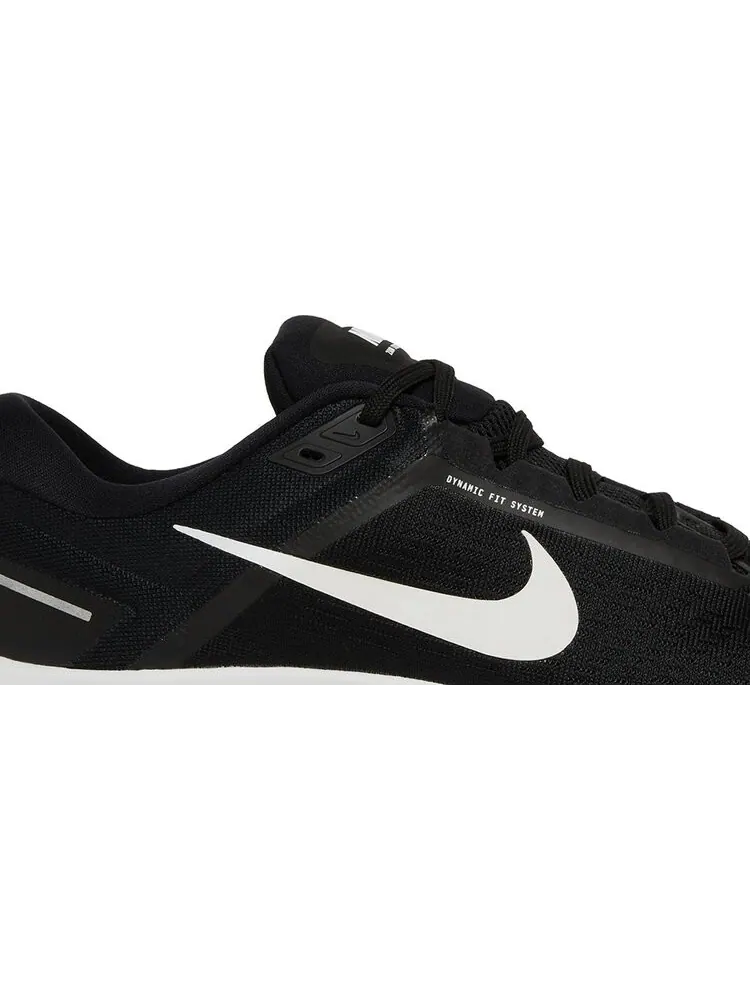 Кроссовки Nike Air Zoom Structure 24 'Black White' — изображение 2 из 8, черный