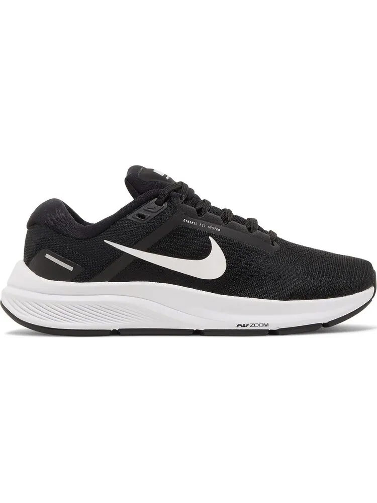 Кроссовки Nike Wmns Air Zoom Structure 24 'Black White' — изображение 1 из 8, черный