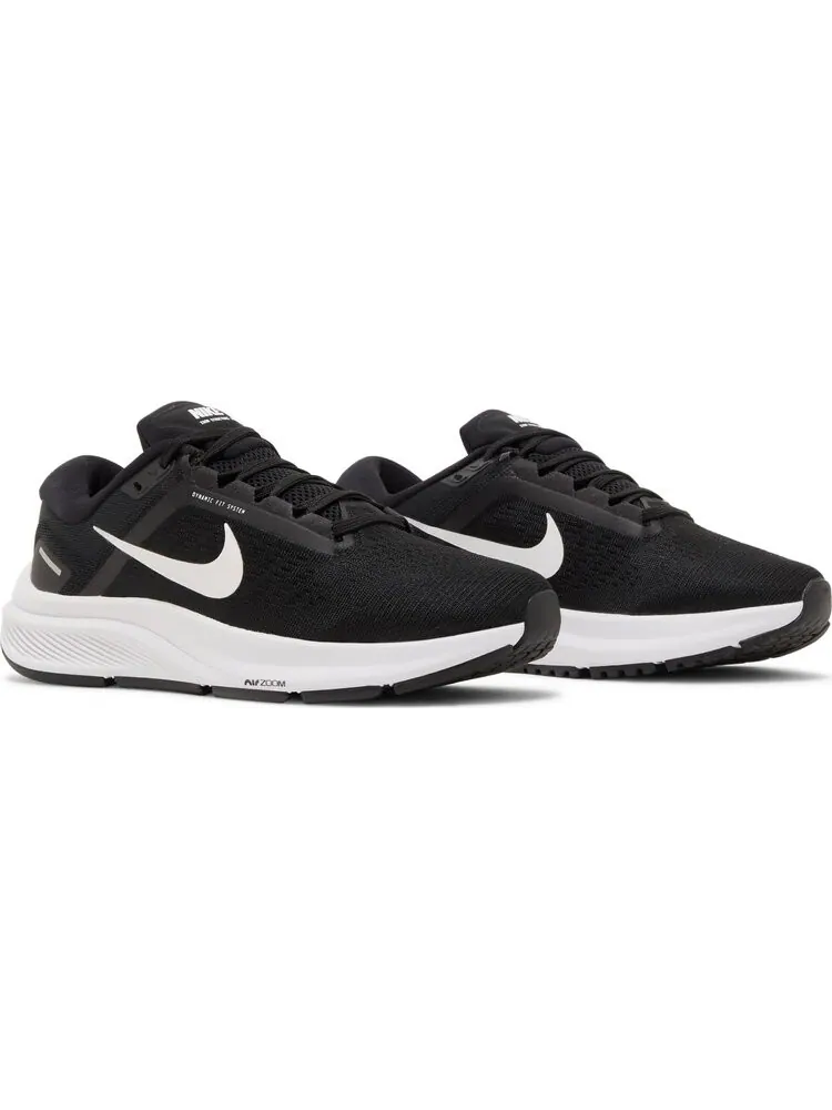 Кроссовки Nike Wmns Air Zoom Structure 24 'Black White' — изображение 8 из 8, черный