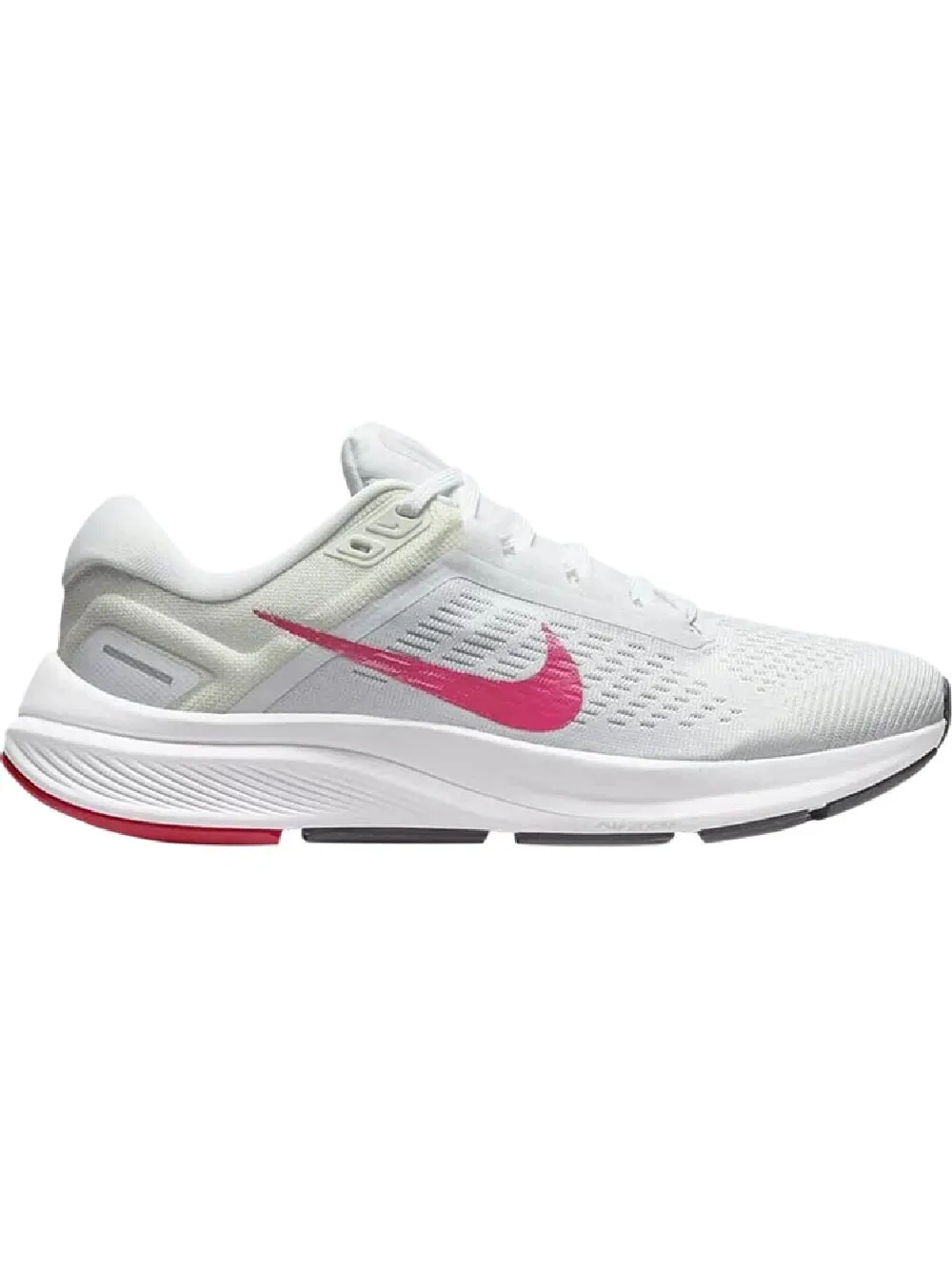 Кроссовки Nike Wmns Air Zoom Structure 24 White Pink Prime — изображение 1 из 1, белый/розовый