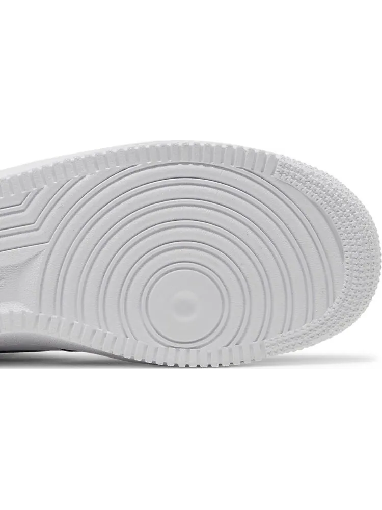 Кроссовки Nike Air Force 1 '07 Premium 'Silver Chain - Black' — изображение 5 из 9, черный