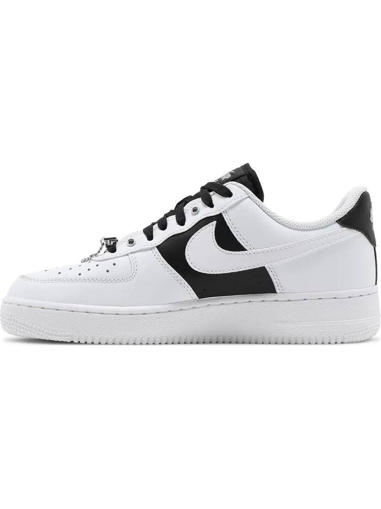 Кроссовки Nike Air Force 1 '07 Premium 'Silver Chain - White' — изображение 3 из 8, белый