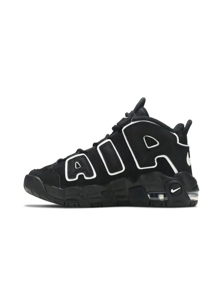 Кроссовки Nike Air More Uptempo PS 'Black White' — изображение 4 из 9, черный/белый/черный