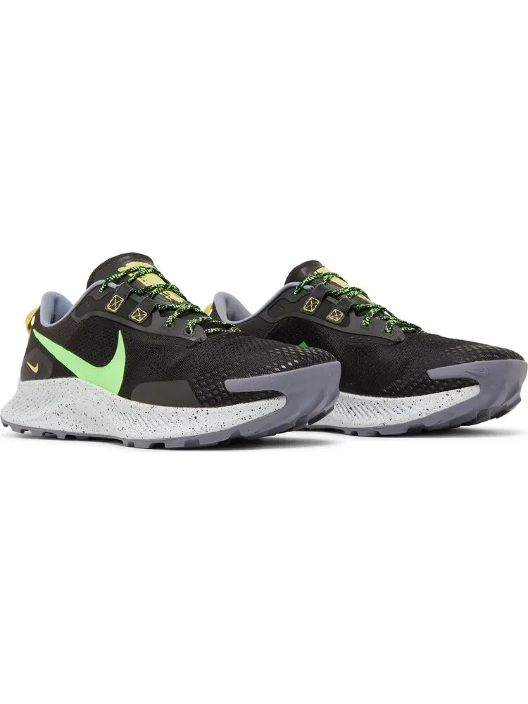 Кроссовки Nike Pegasus Trail 3 'Black Green Strike' — изображение 8 из 8, черный