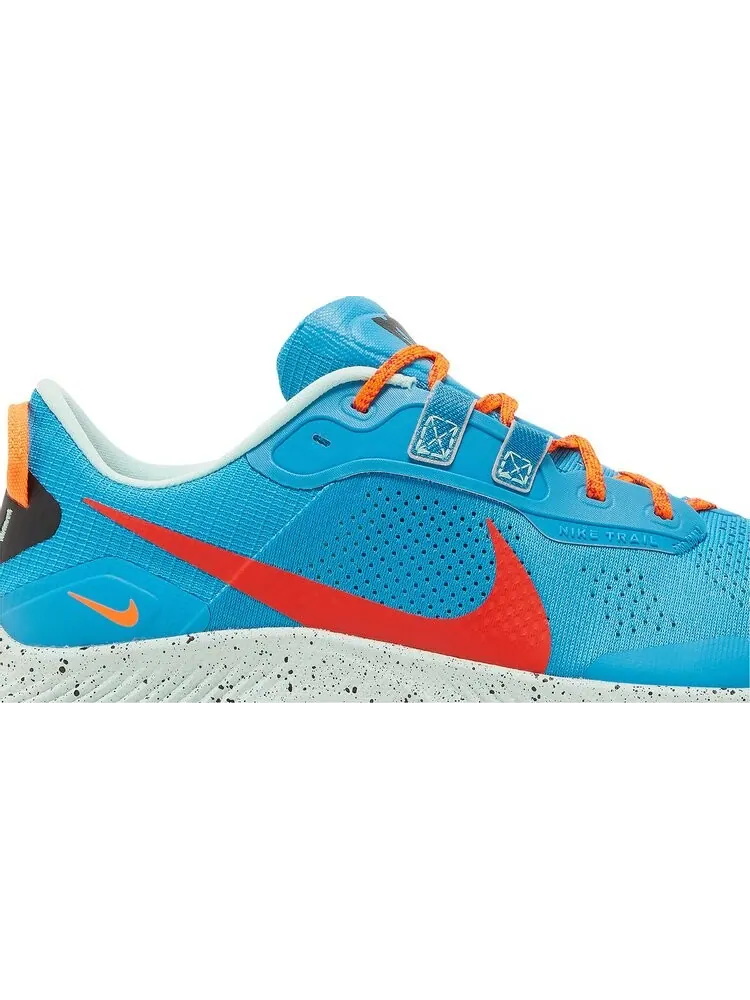 Кроссовки Nike Pegasus Trail 3 'Laser Blue Habanero Red' — изображение 2 из 8, синий