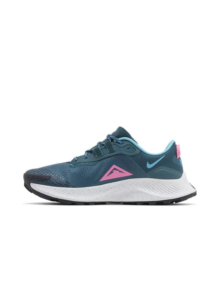 Кроссовки Wmns Pegasus Trail 3 'Dark Teal Green Pink Glow' — изображение 3 из 8, темный зеленый розовый