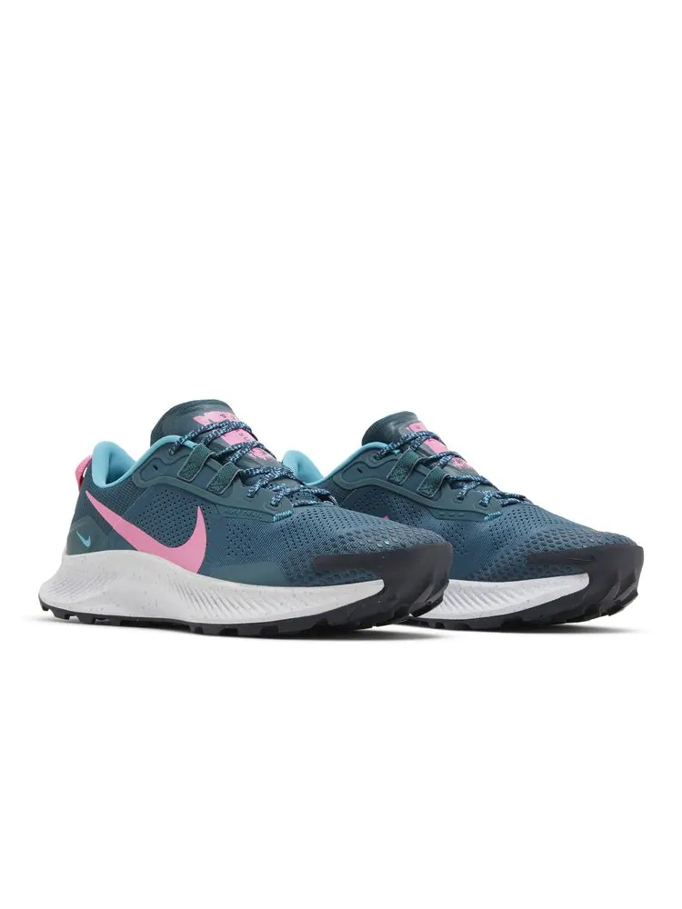 Кроссовки Wmns Pegasus Trail 3 'Dark Teal Green Pink Glow' — изображение 8 из 8, темный зеленый розовый