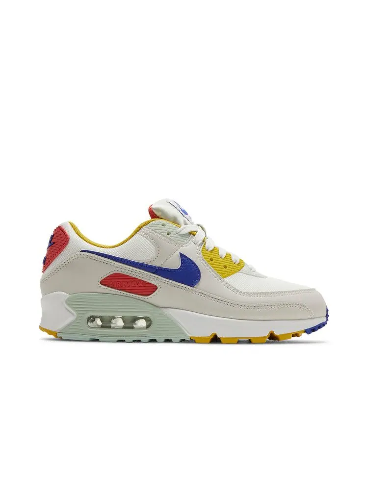 Кроссовки Nike Wmns Air Max 90 'Summit White Multi' — изображение 2 из 9, белый/светлый
