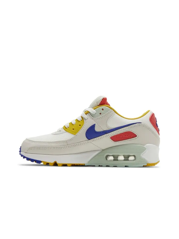 Кроссовки Nike Wmns Air Max 90 'Summit White Multi' — изображение 4 из 9, белый/светлый
