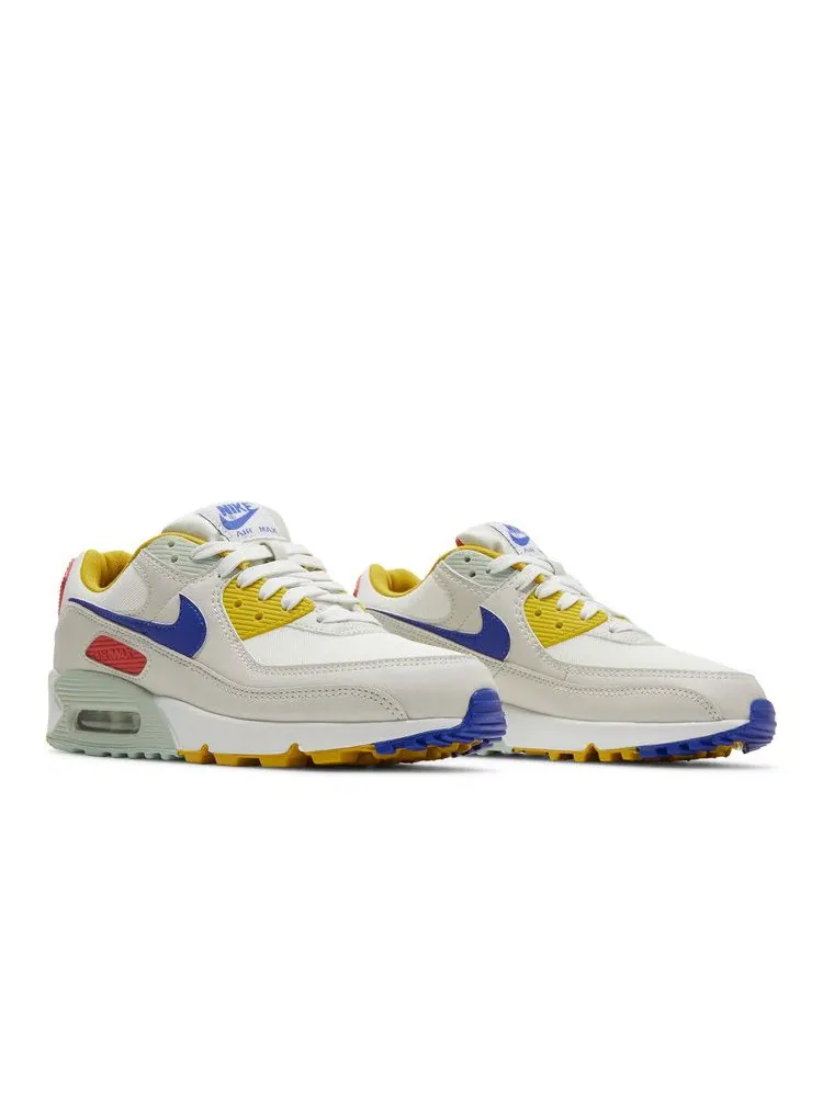 Кроссовки Nike Wmns Air Max 90 'Summit White Multi' — изображение 9 из 9, белый/светлый